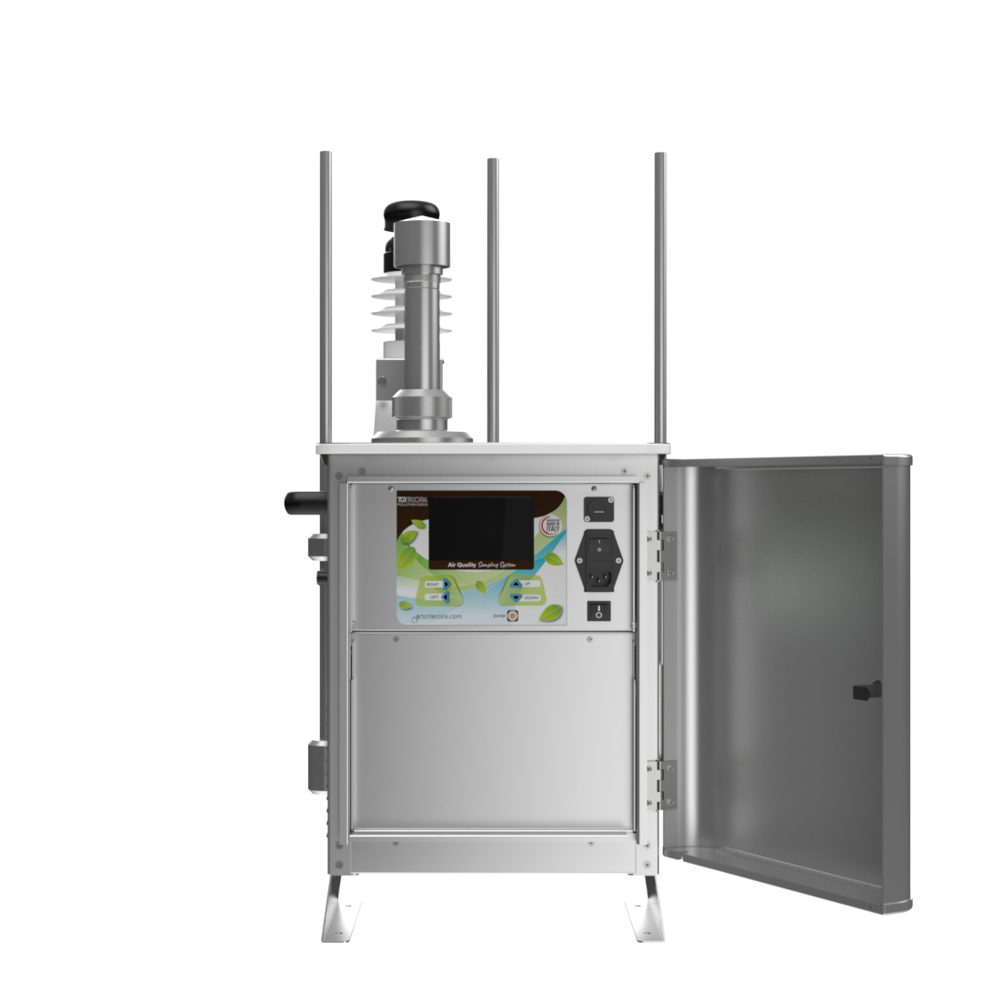 ECHO PM — pobornik pyłu atmosferycznego TCR Tecora, widok z przodu