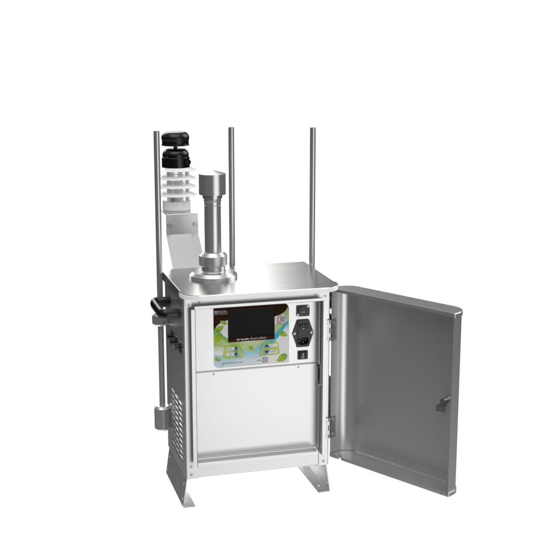 ECHO PM — pobornik pyłu atmosferycznego, widok z boku